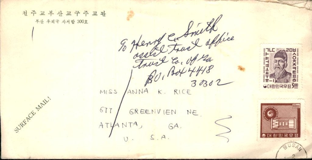 China - USA - Frankering, Ophalen of Verzenden, Envelop