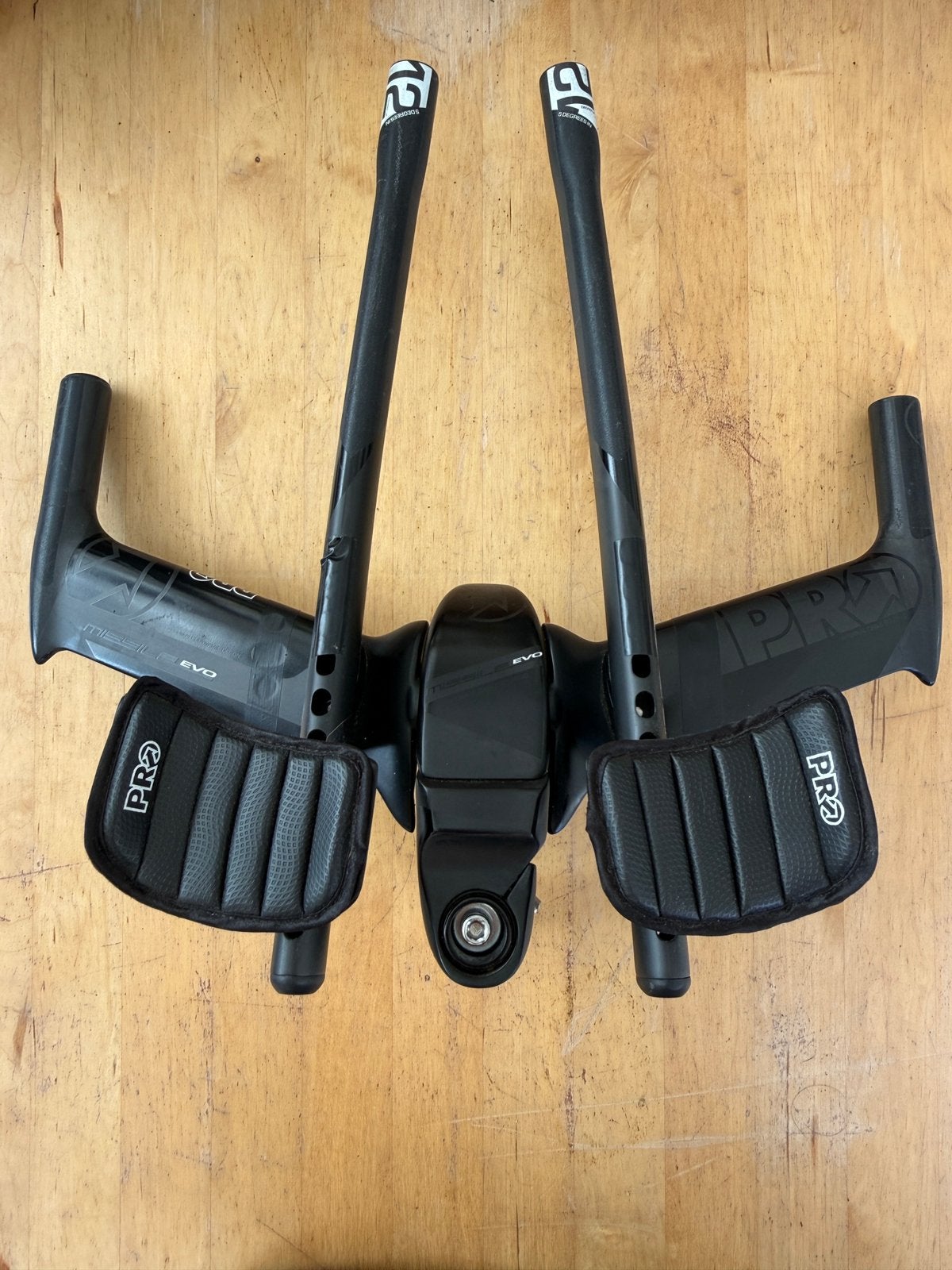 Pro Missile Evo carbon cockpit + stuurpen + bar end remmen, Fietsen en Brommers, Fietsonderdelen, Stuur, Racefiets, Ophalen of Verzenden