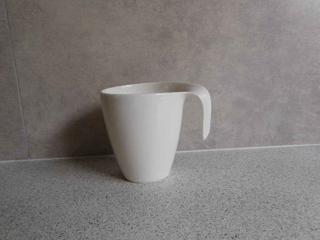 Mok Wit Flow Villeroy & Boch - 300 ml, Villeroy & Boch, Zo goed als nieuw, Modern, Porselein