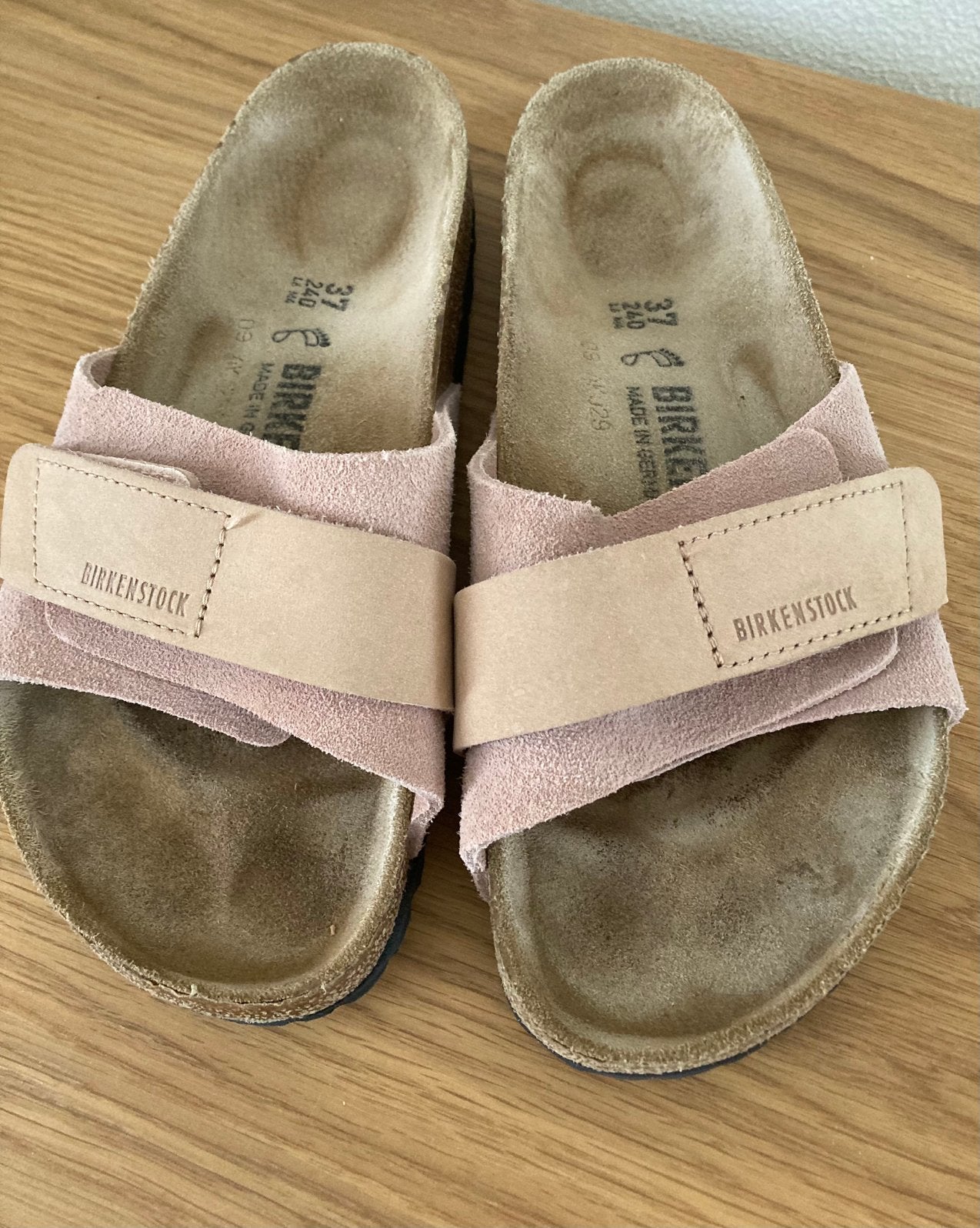 BIRKENSTOCK model Oita - zacht rose - maat 37 ZGAN, Ophalen of Verzenden, Zo goed als nieuw, Roze, Sandalen of Muiltjes