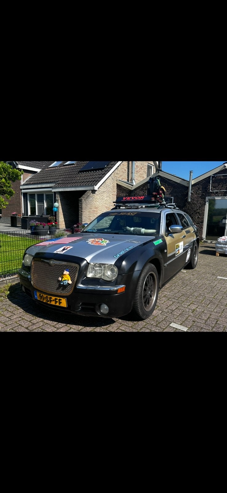 Chrysler 300C 3.0 CRD V6 Touring AUT 2005 Grijs, Auto's, Chrysler, Automaat, Overige kleuren, 2987 cc, Stationwagon