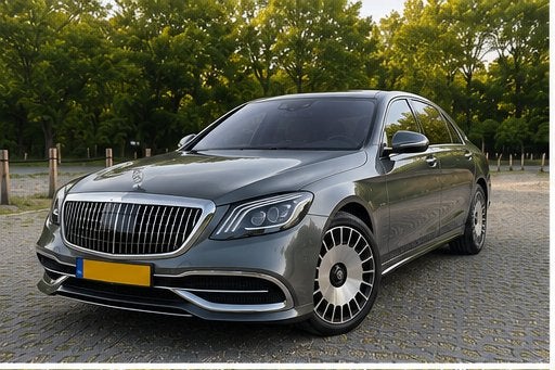 Mercedes S400 Hybrid Maybach Uitgevoerd | Uniek Exemplaar, Auto's, Automaat, Achterwielaandrijving, Automatische klimaatregeling