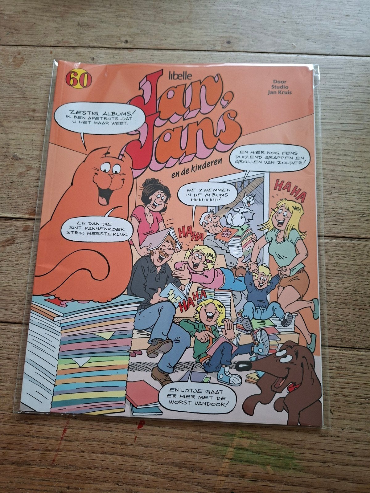 Jan, Jans en de Kinderen - nr. 60, Boeken, Stripboeken, Meerdere stripboeken, Ophalen of Verzenden, Gelezen