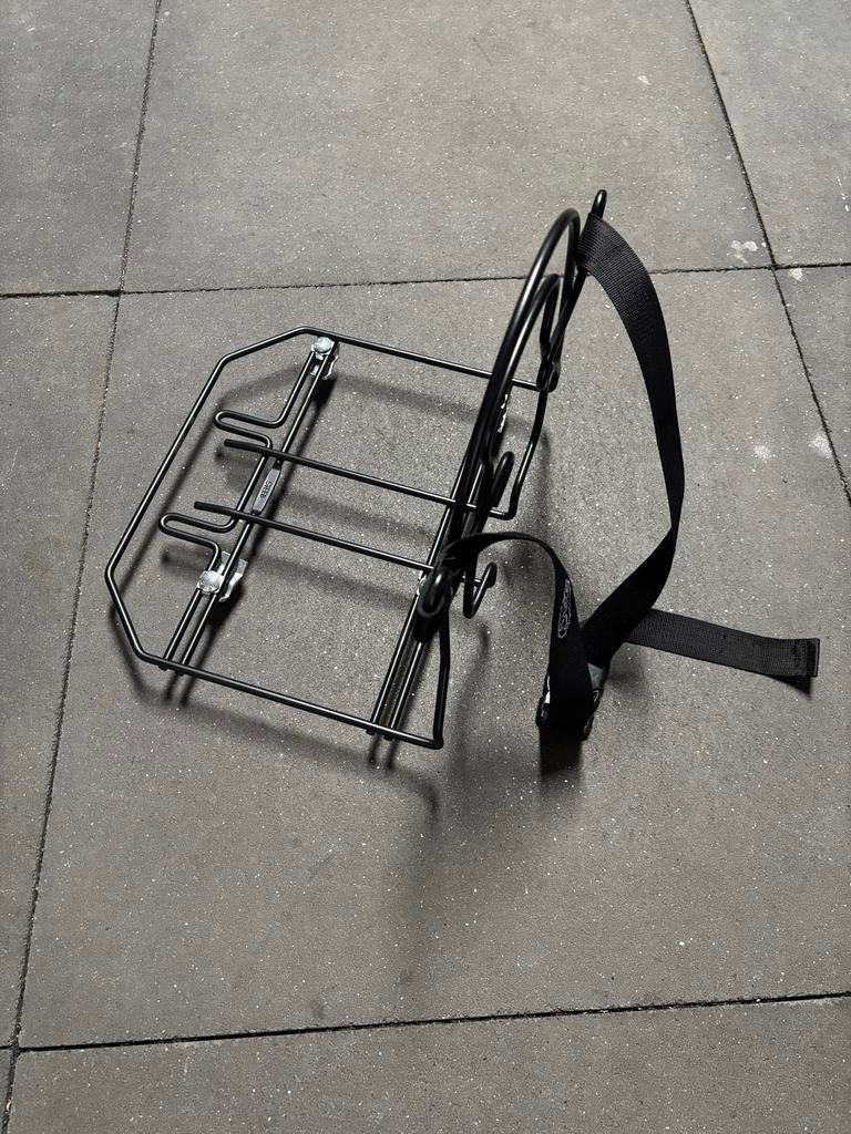 Steco bagagedrager - Zwart, Fietsen en Brommers, Ophalen, Gebruikt