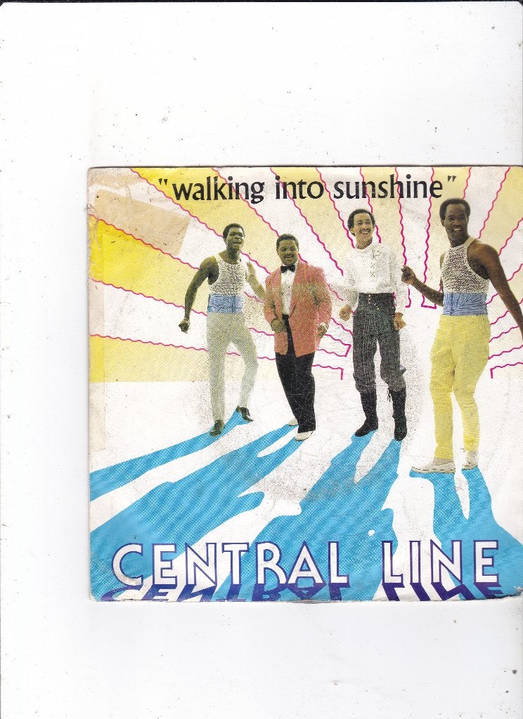 Single Central Line - Walking into sunshine, Gebruikt, 7 inch, Single, Dance