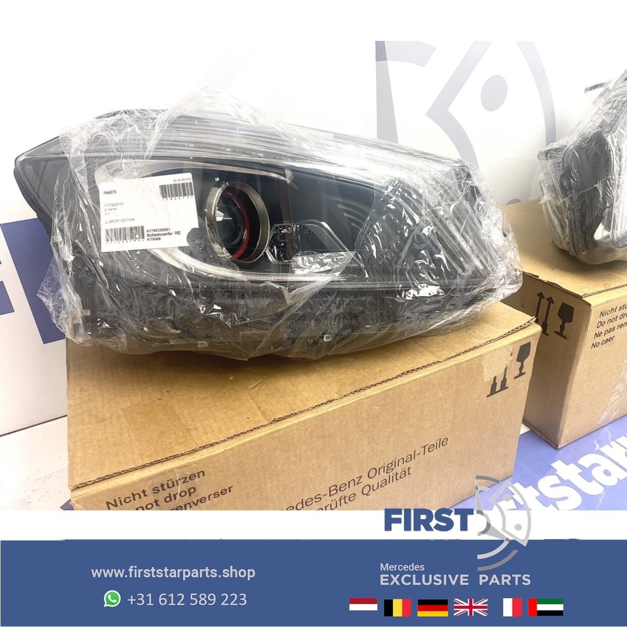 W176 A KLASSE AMG LED ILS KOPLAMP RECHTS Mercedes 2012-2016, Gebruikt, -, Ophalen of Verzenden, -