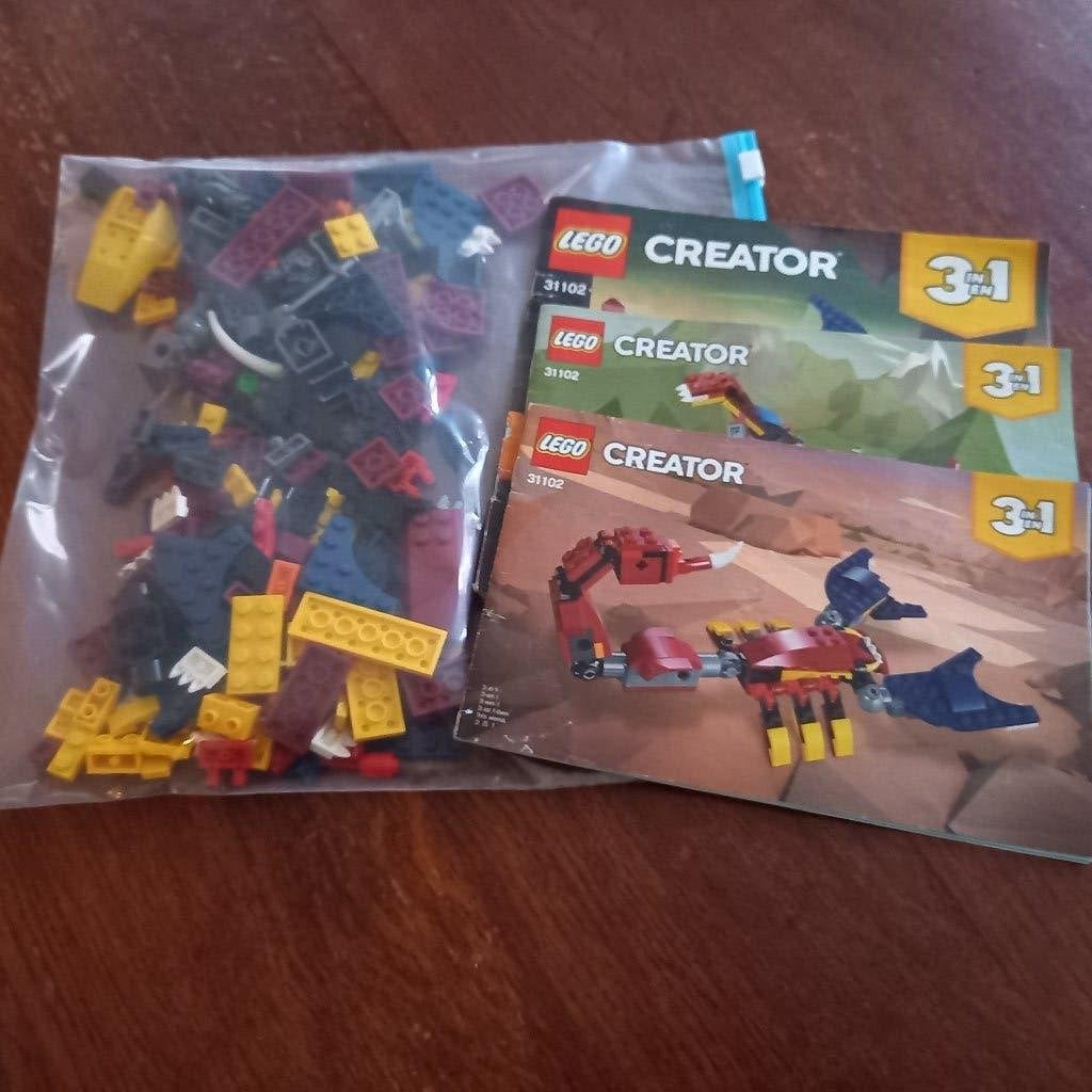 Lego Creator 31102  Draken, Lego, Ophalen of Verzenden, Zo goed als nieuw, Compleet