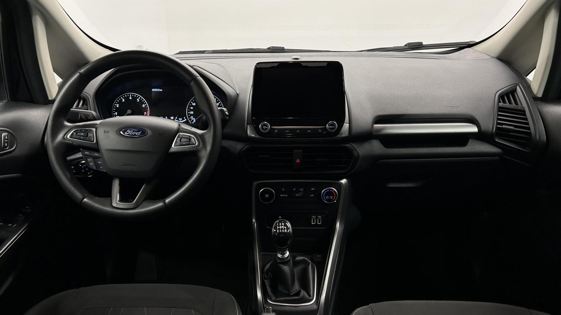 Ford EcoSport 1.0 EcoBoost Connected CARPLAY NAVI CRUISE ECC, Auto's, Voorwielaandrijving, Stof, Gebruikt, Ecosport