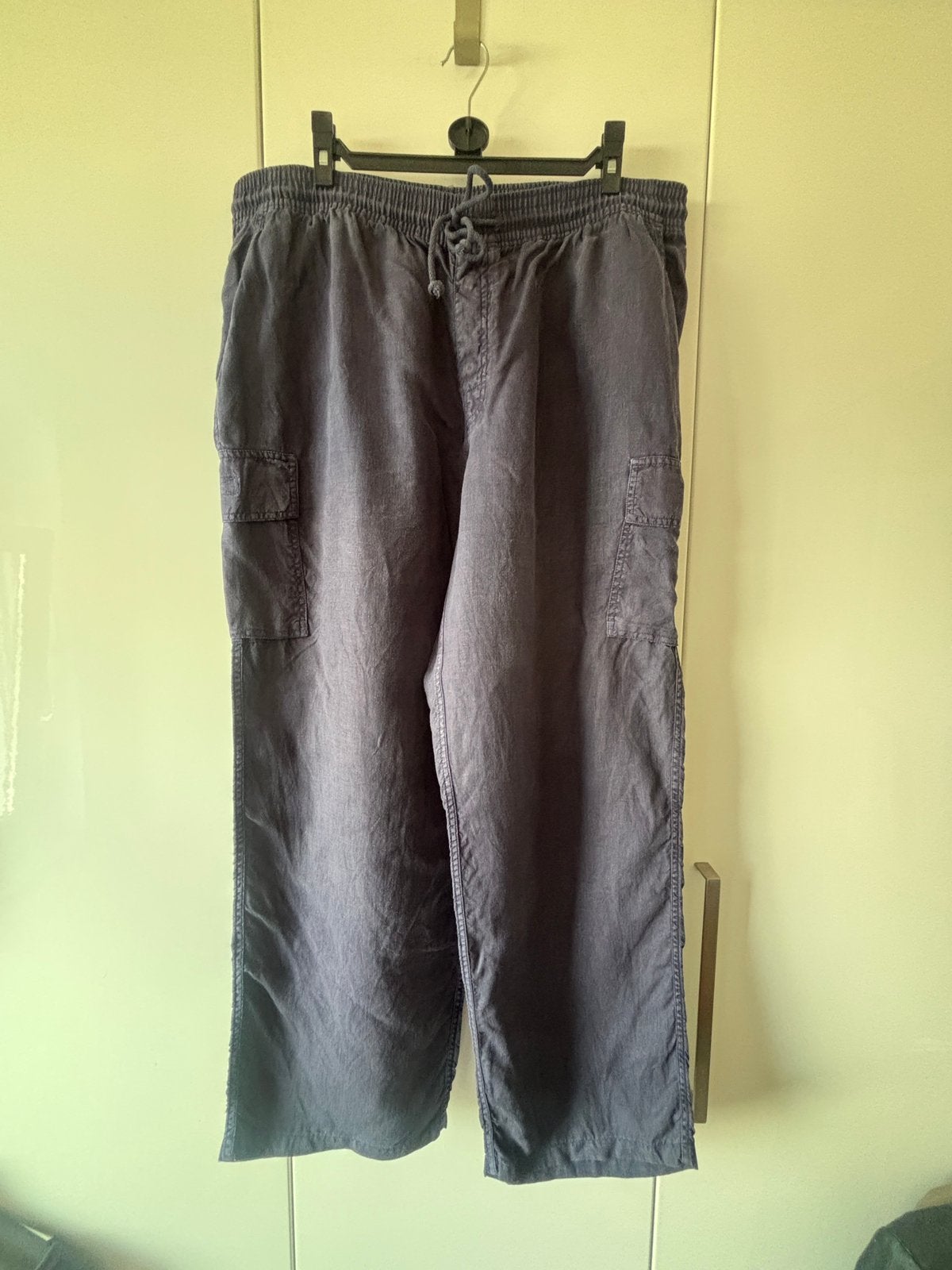 Vilebrequin linnen broek 3XL, Verzenden, Zo goed als nieuw, Overige maten, Blauw
