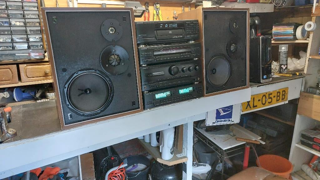 stereo 4x, Audio, Tv en Foto, Ophalen, Overige merken