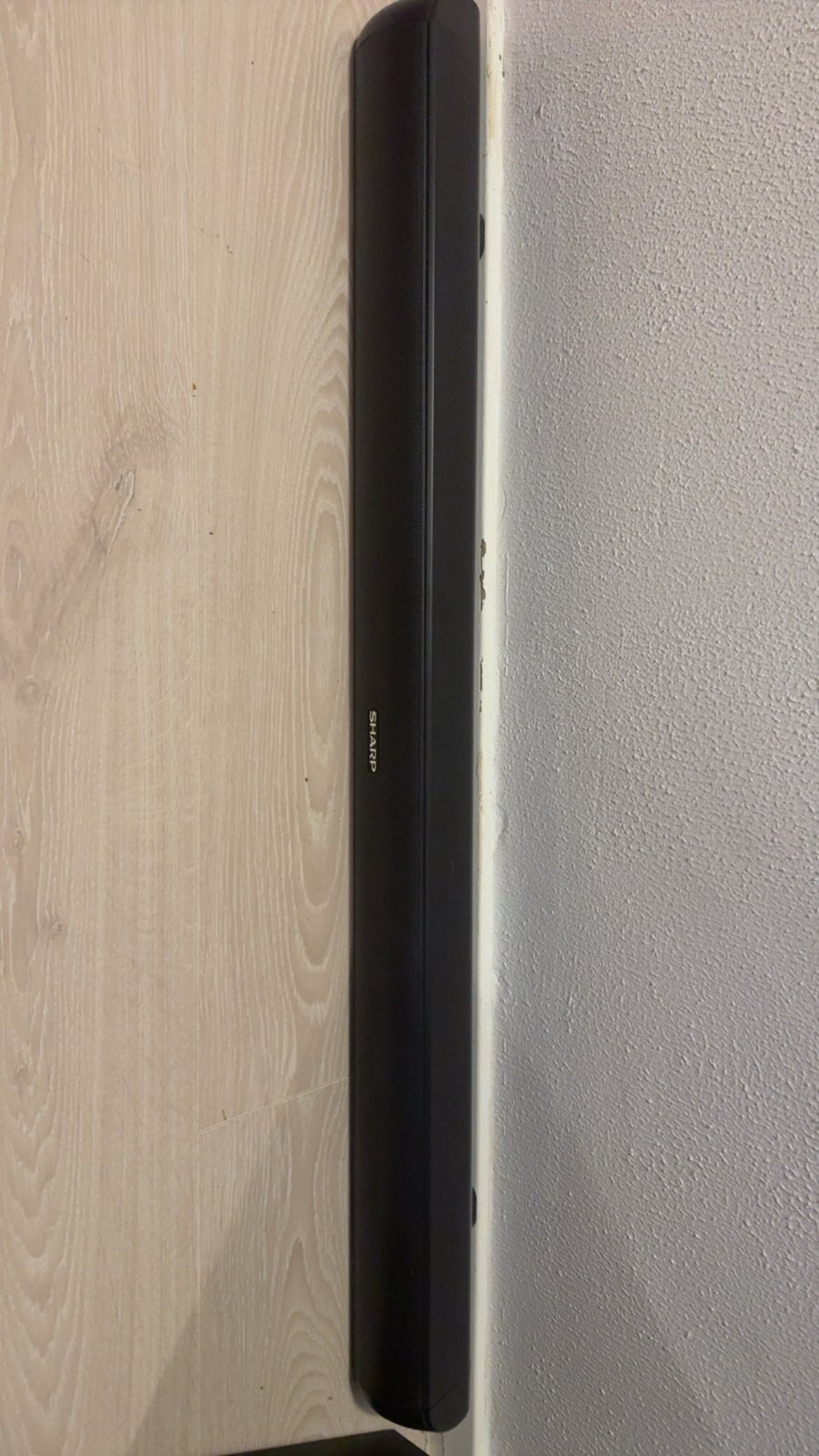 Sharp soundbar met externe subwoofer en afstandsbediening, Ophalen, Met externe subwoofer, Zo goed als nieuw