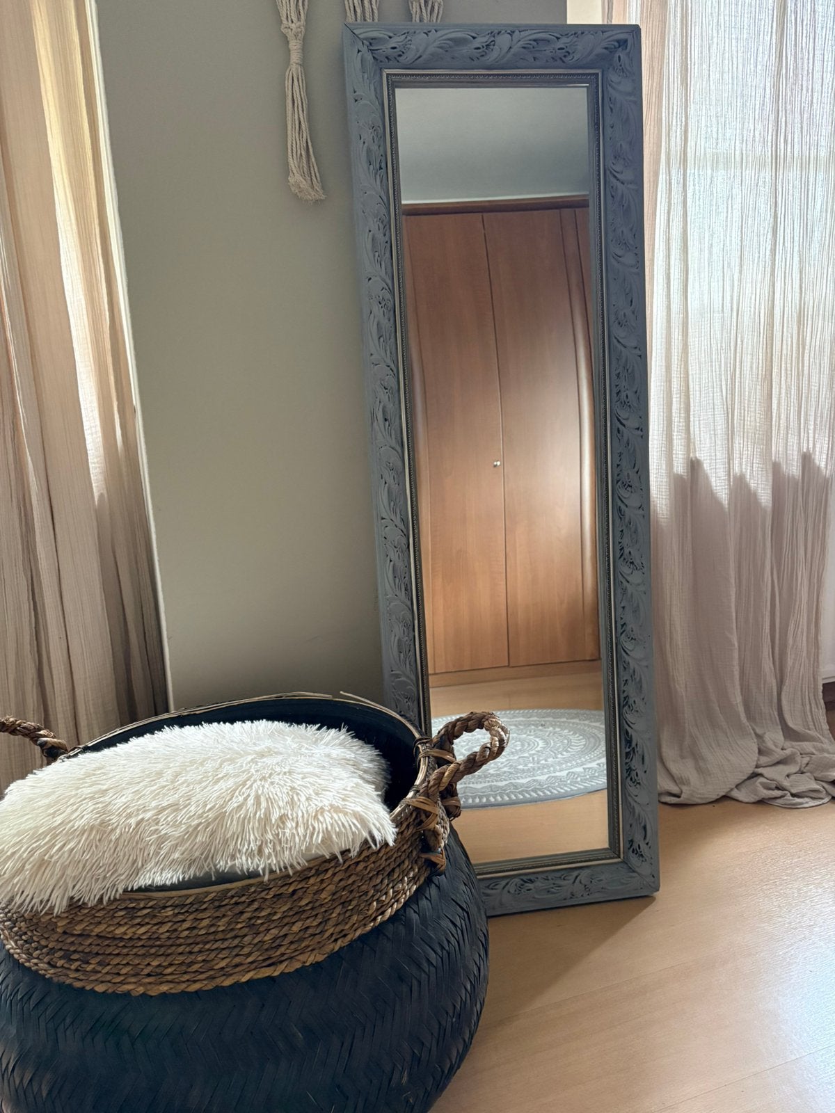 Spiegel/ Passpiegel, Huis en Inrichting, Ophalen, Minder dan 50 cm, Gebruikt, 100 tot 150 cm