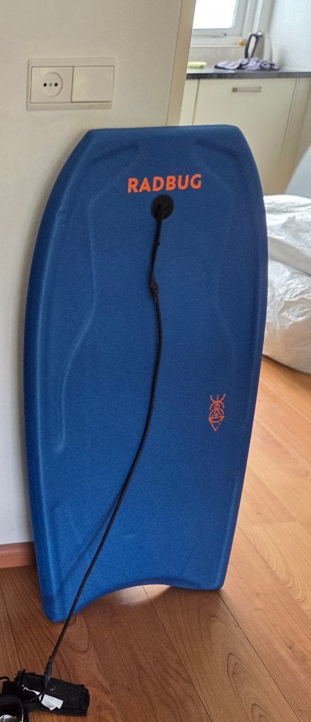 bodyboard decathlon, Watersport en Boten, Golfsurfen, Ophalen, Zo goed als nieuw, Funboard, Met koord