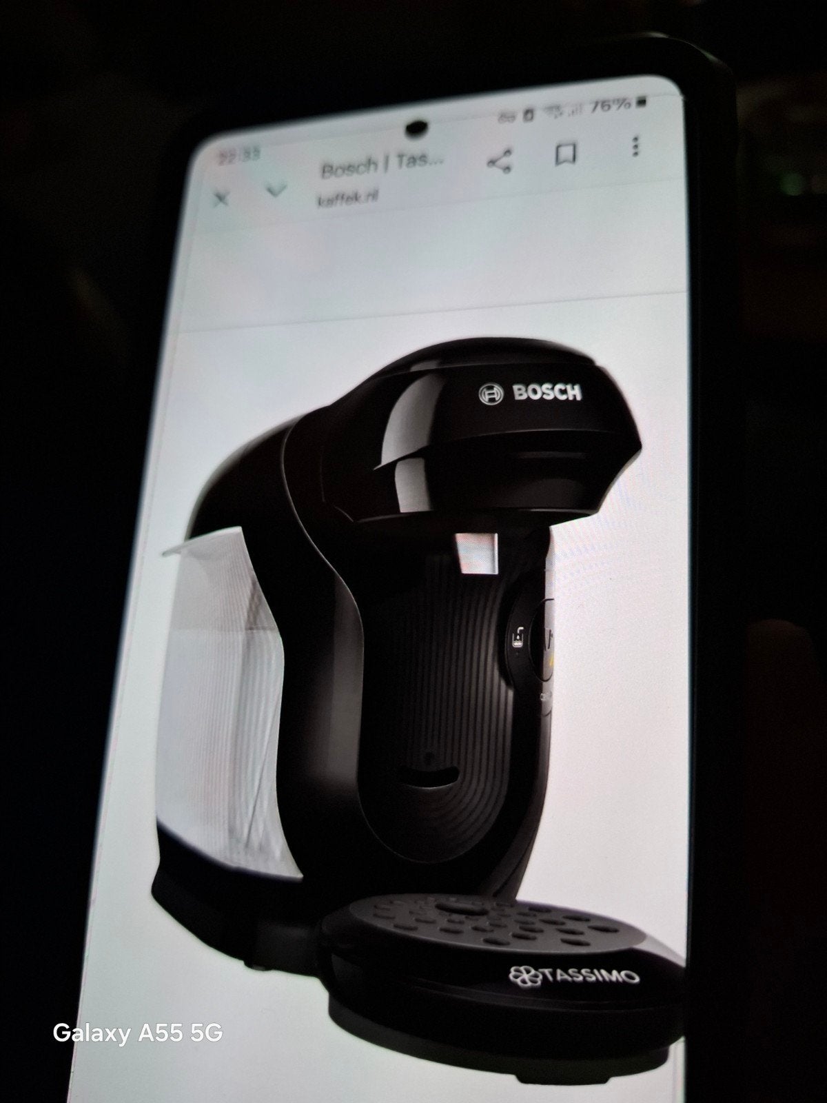 Tassimo koffiecup machine met veel cups - ideaal voor camper, Ophalen, Zo goed als nieuw, Koffiemachine, Koffiepads en cups