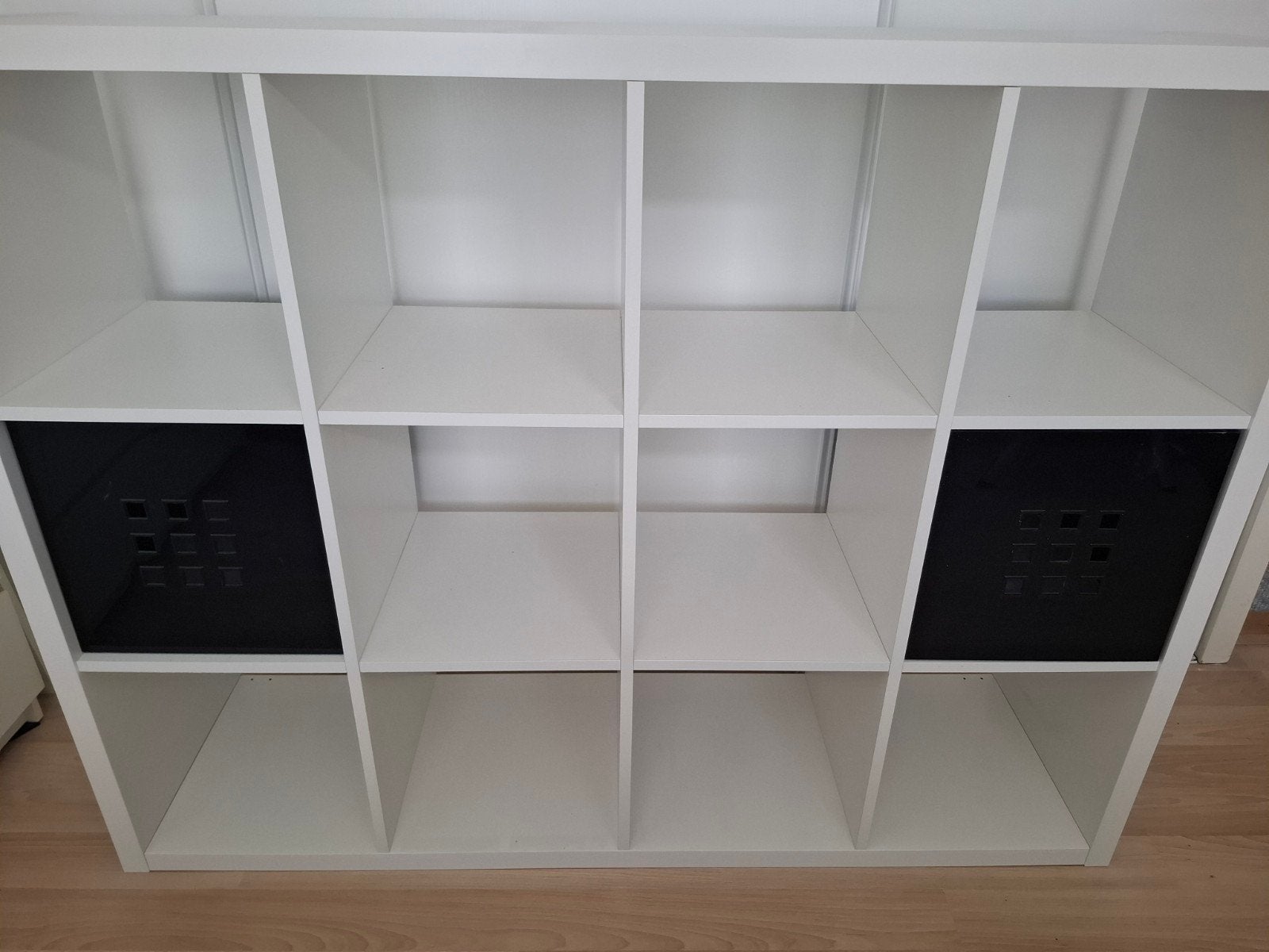 IKEA Kallax kast 147x147 cm met 2 bakken (gedemonteerd), Ophalen