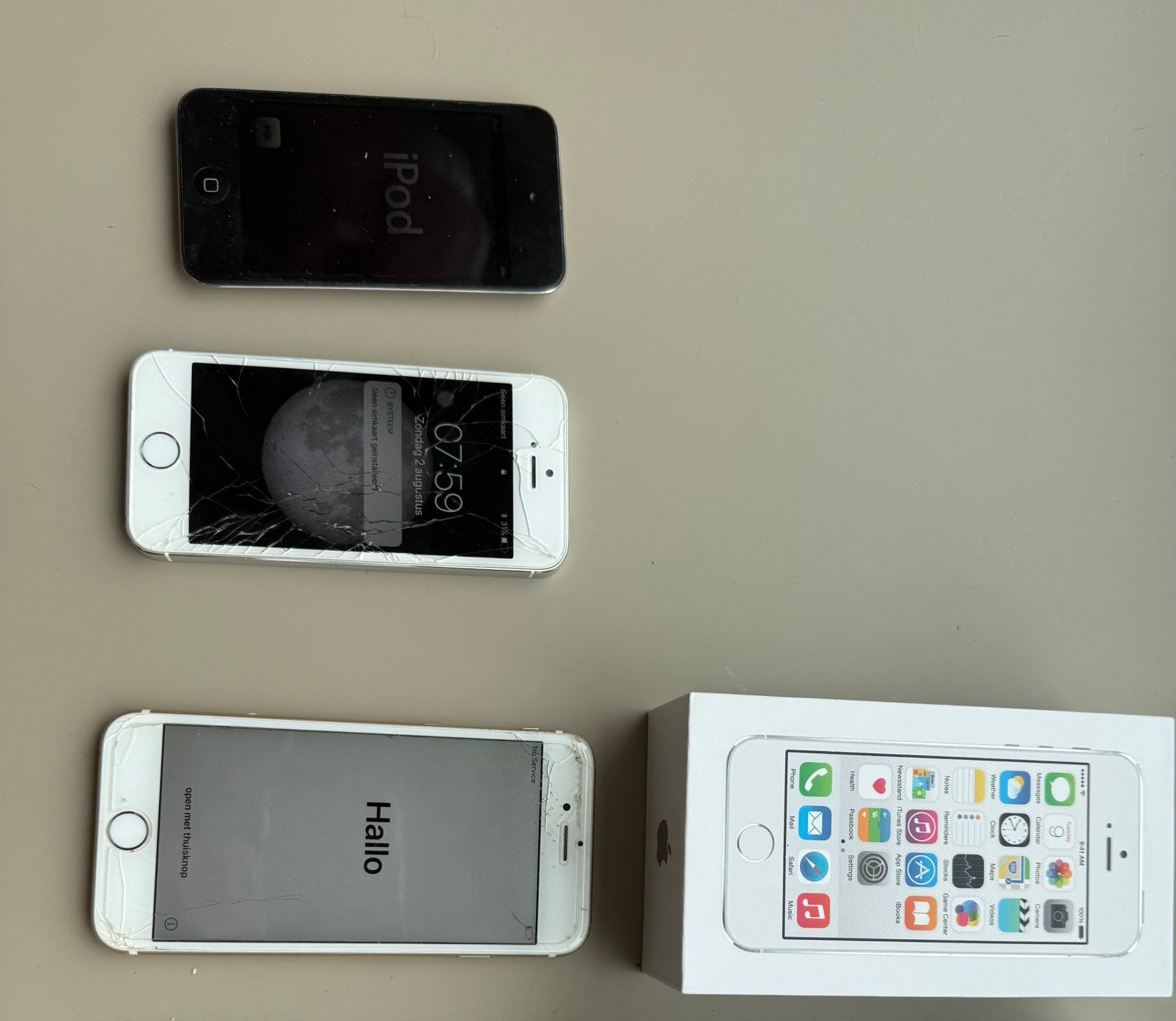 Ipod touch - iphone 5 & 6s - werkend, Verzenden, Gebruikt, Overige typen