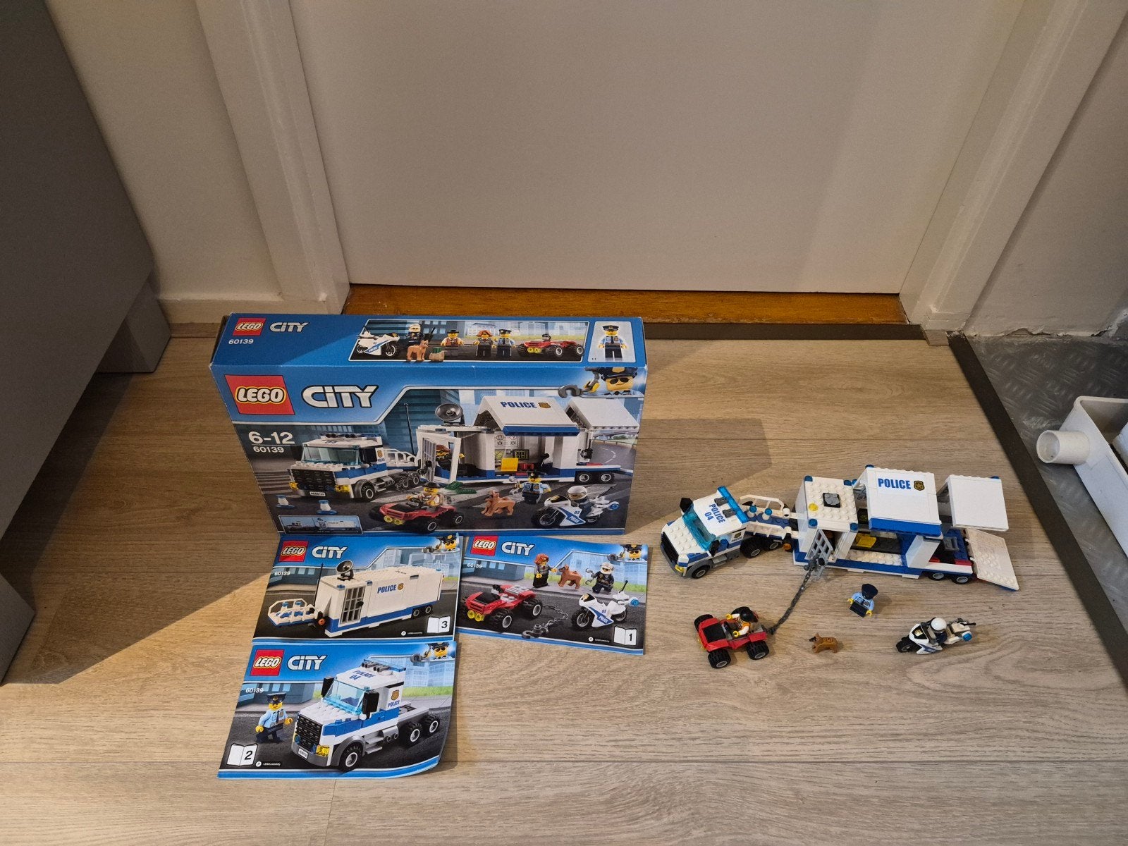 Lego City Politie Truck - Set 60139, Ophalen of Verzenden, Zo goed als nieuw, Overige merken