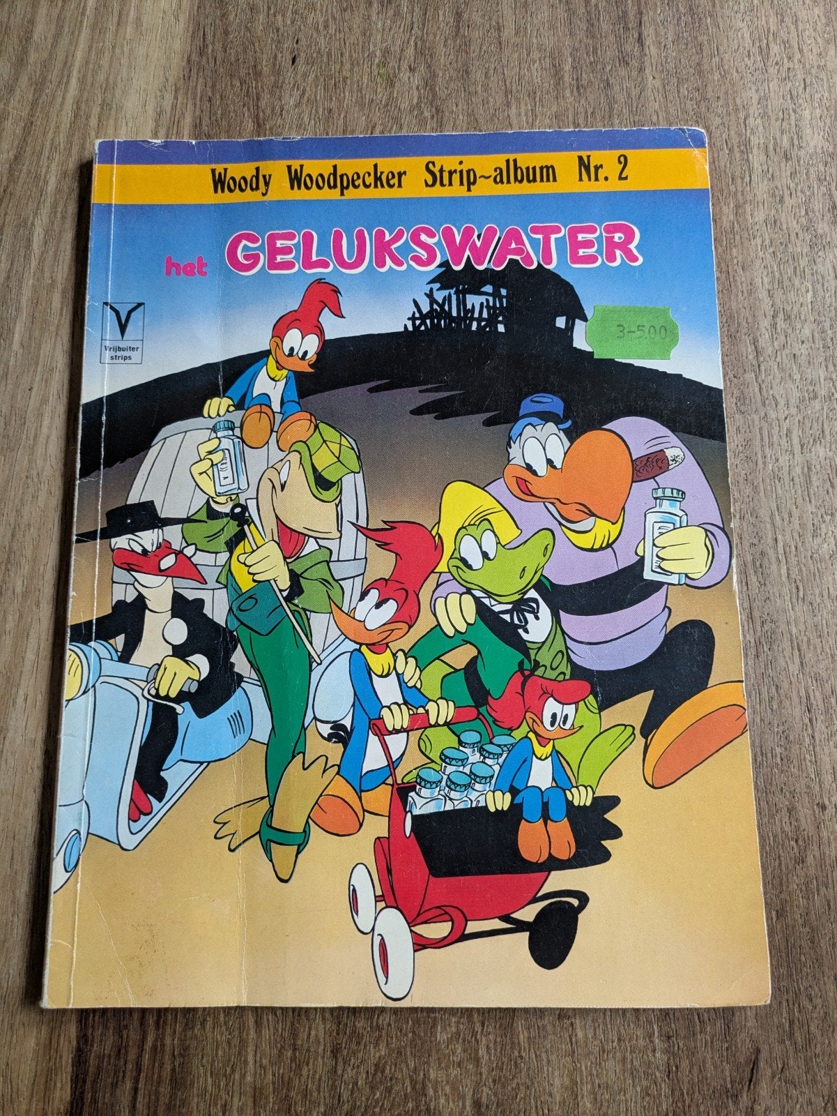 Woody Woodpecker Nr. 2: Het Gelukswater (Vintage, Boeken, Stripboeken, Eén stripboek, Ophalen of Verzenden, Gelezen