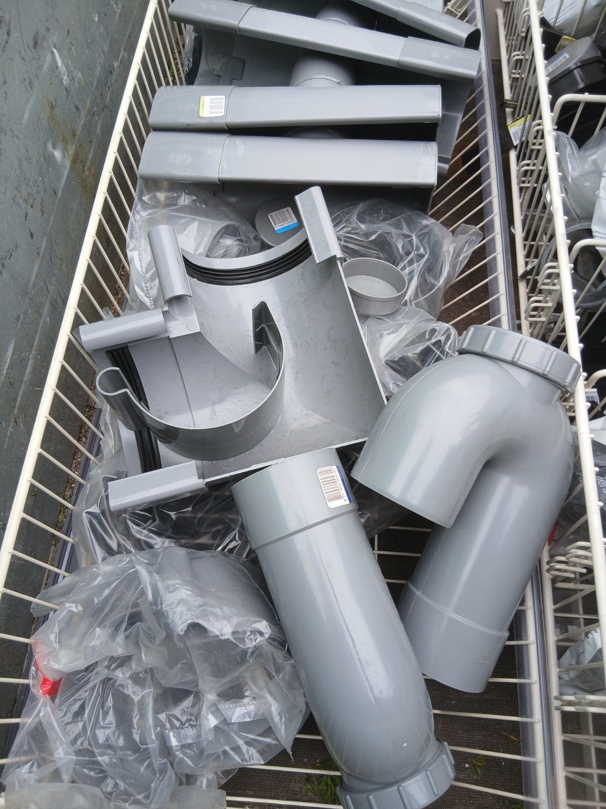 PVC hulpstukken, Doe-het-zelf en Verbouw, Ophalen, Nieuw