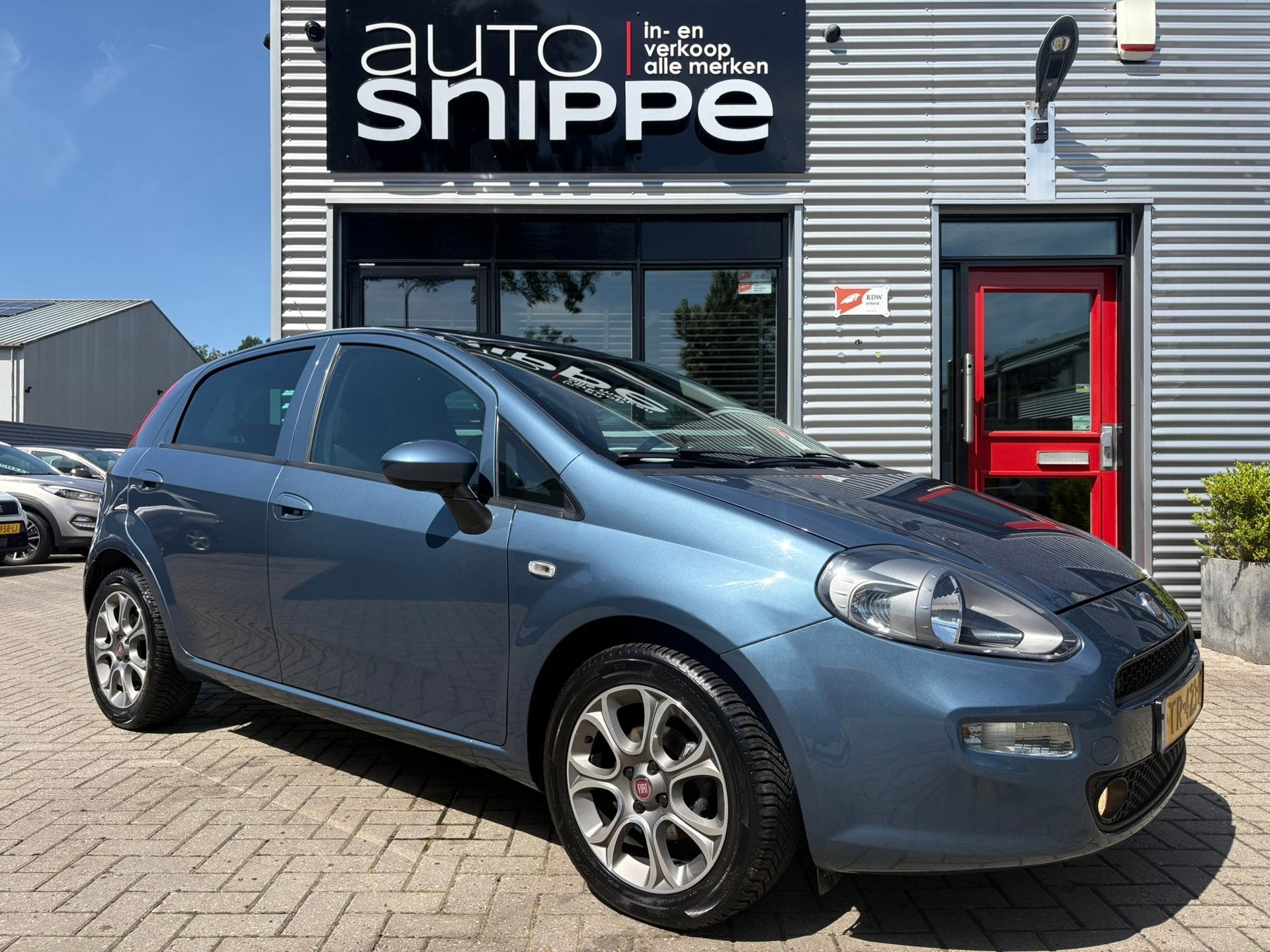 Fiat Punto Evo 0.9 TwinAir Sempre -5DRS.-CLIMA-CRUISECONTROL, Auto's, Fiat, Voorwielaandrijving, Stof, Gebruikt, 100 pk