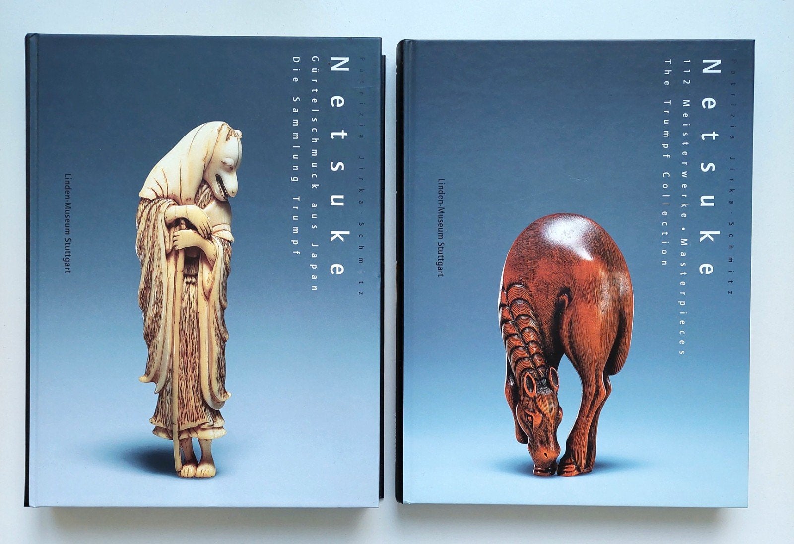 Netsuke 112 Masterpieces Trumpf Collection 1 + 2  , Ophalen of Verzenden