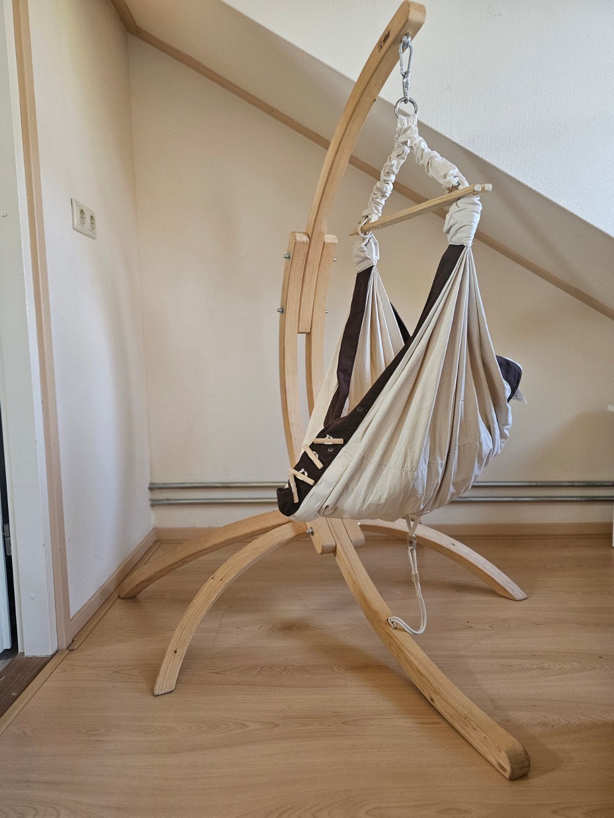 Amazonas Hangwieg met Standaard - Comfort voor Pasgeborenen, Ophalen of Verzenden, Wieg