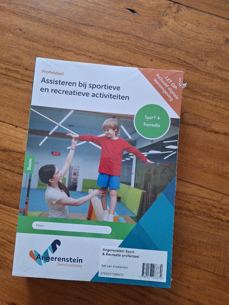 Angerenstein Sport & Recreatie profieldeel, Boeken, Schoolboeken, Ophalen of Verzenden, Nieuw, Overige niveaus, Overige vakken