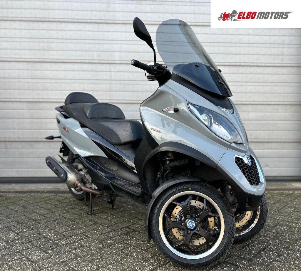 Piaggio MP3 500 LT Sport 2017 NARDO GREY Autorijbws Garantie, Scooter, 493 cc, Bedrijf, 12 t/m 35 kW