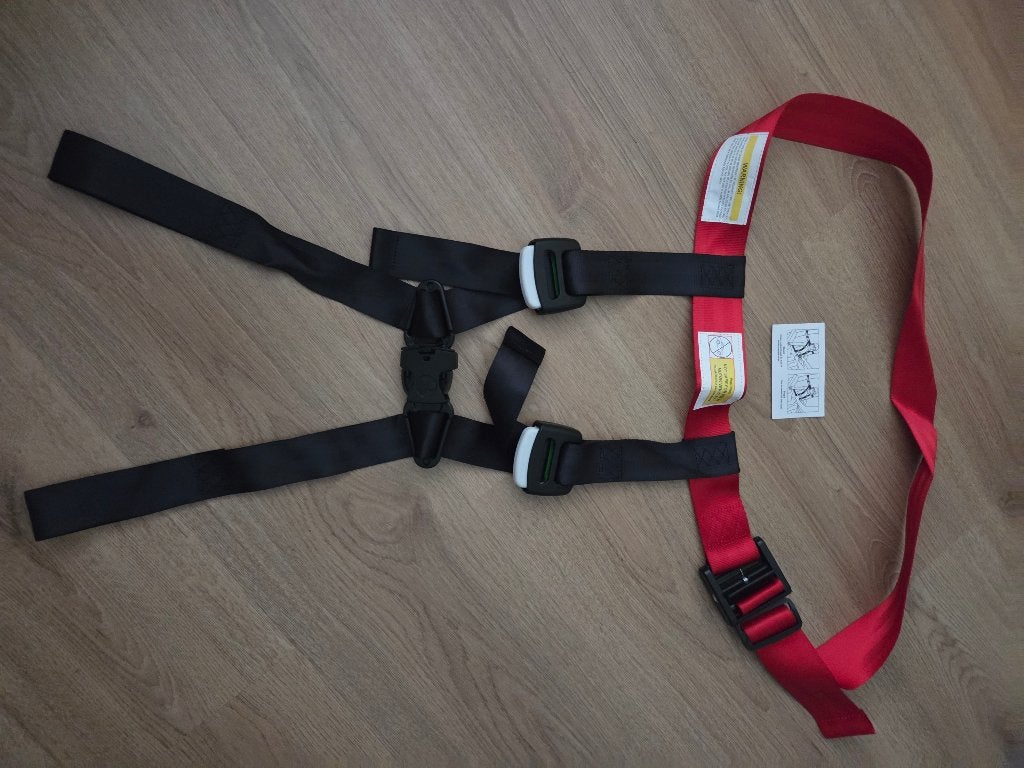 Vliegtuig gordel kind, Autogordel, Verstelbare rugleuning, Nieuw, Ophalen