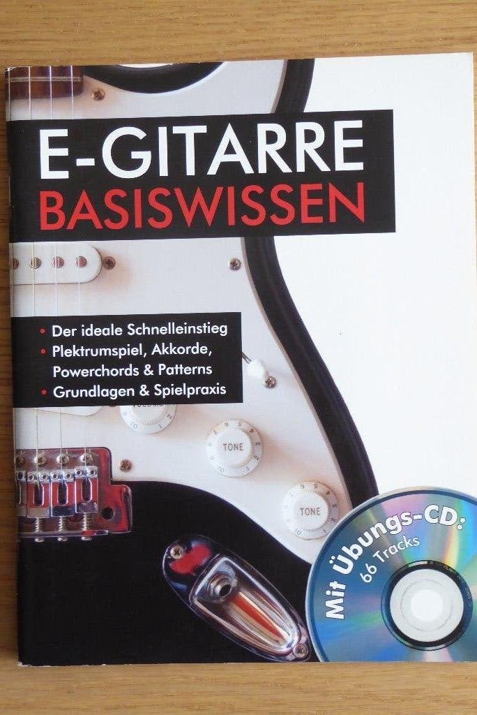 Basiswissen E-Gitarre - Ausgabe mit CD, Gitaar, Les of Cursus, Nieuw, Ophalen of Verzenden