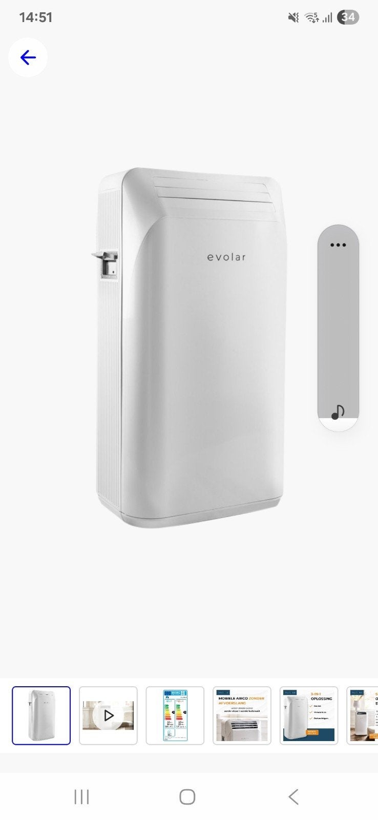 Nieuwe Mobiele Airco - Comfortabel Koele Zomer, Ophalen