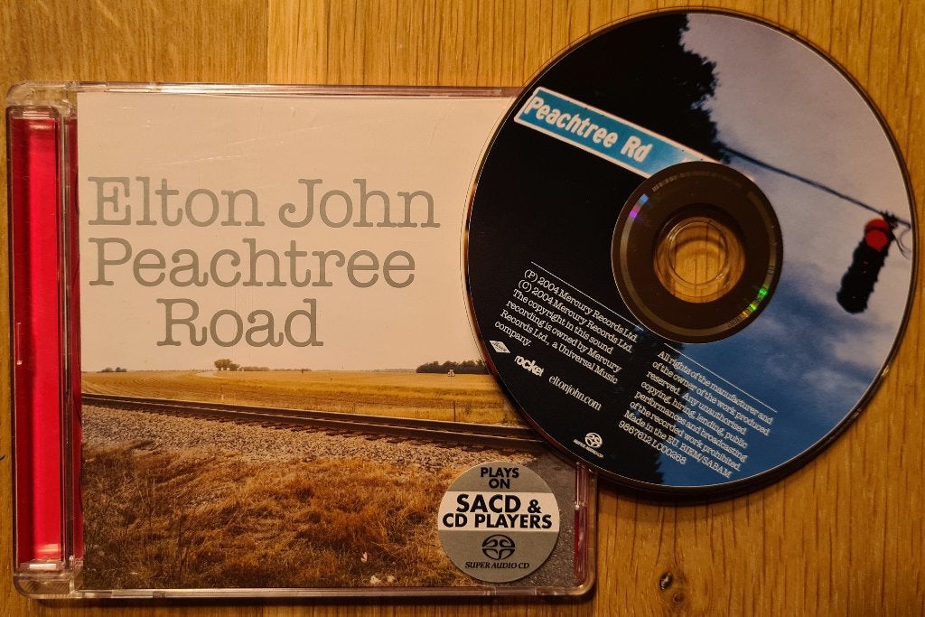 ELTON JOHN - Peachtree road ( SACD ), Ophalen of Verzenden, Zo goed als nieuw, Singer-songwriter, Speciale editie