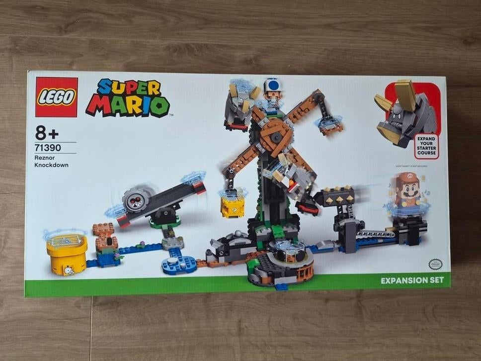 LEGO Super Mario 71390 Reznor Knockdown nieuw, Ophalen of Verzenden, Nieuw, Complete set, Lego