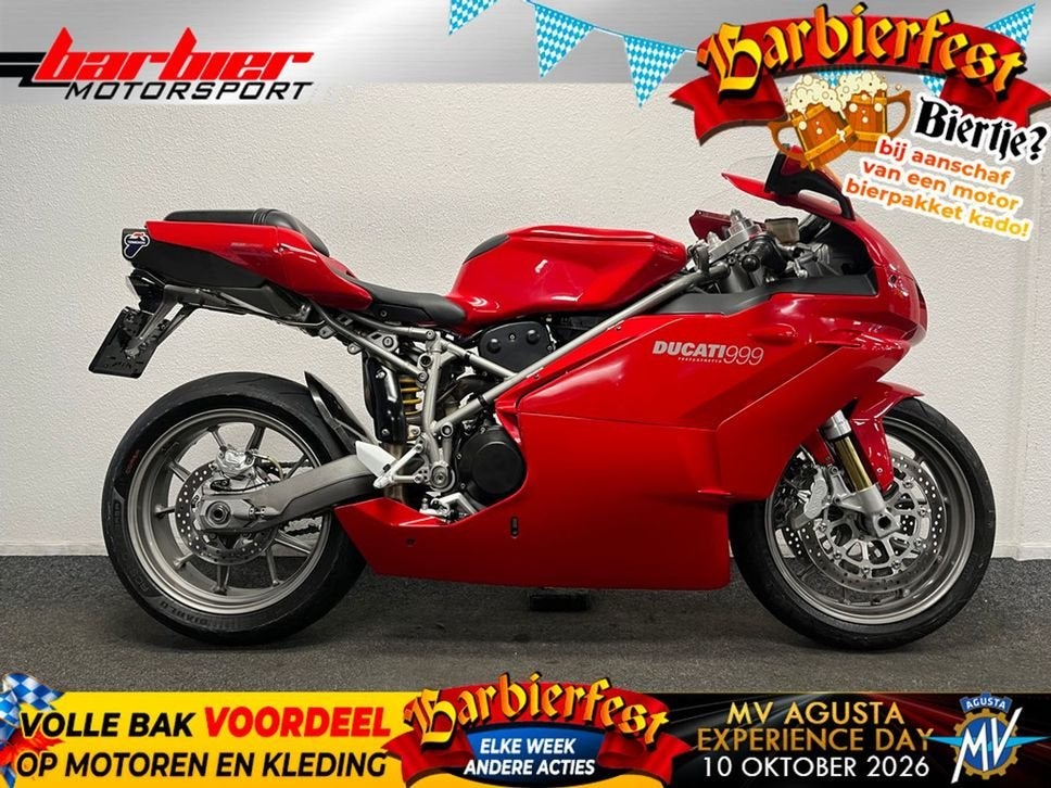 ️️Ducati 999 TESTASTRETTA (bj 2003)️️, 2 cilinders, Motorrijbewijs A, Bedrijf, Onbekend