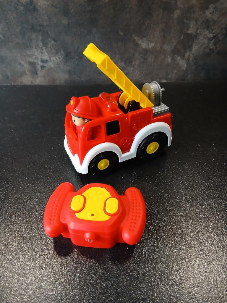 Brandweerauto met afstandsbediening voor kinderen, Ophalen of Verzenden, Gebruikt
