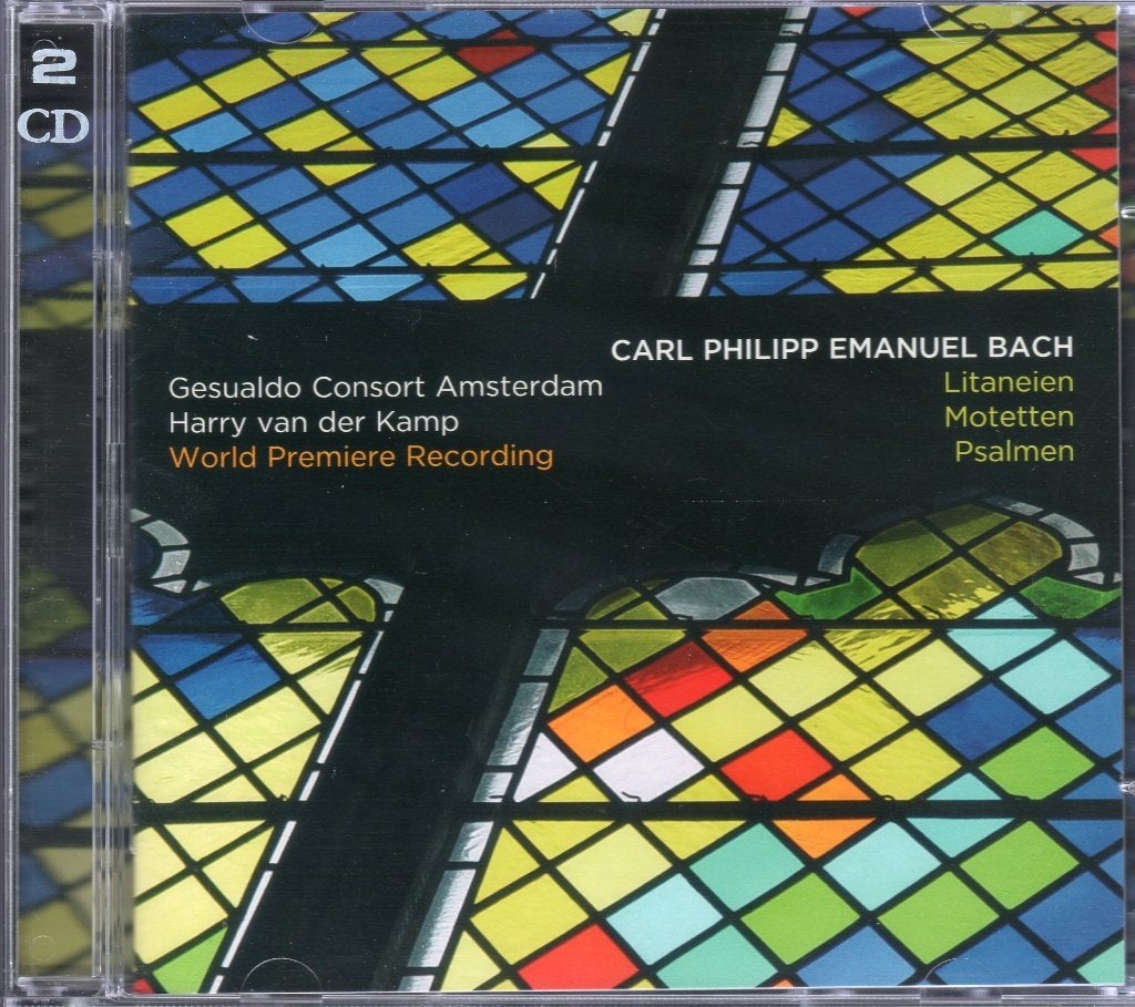 NIEUW 2CD CPE Bach: Litaneien / Gesualdo Consort, Inclusief boekje, Ophalen of Verzenden, Zo goed als nieuw, Barok