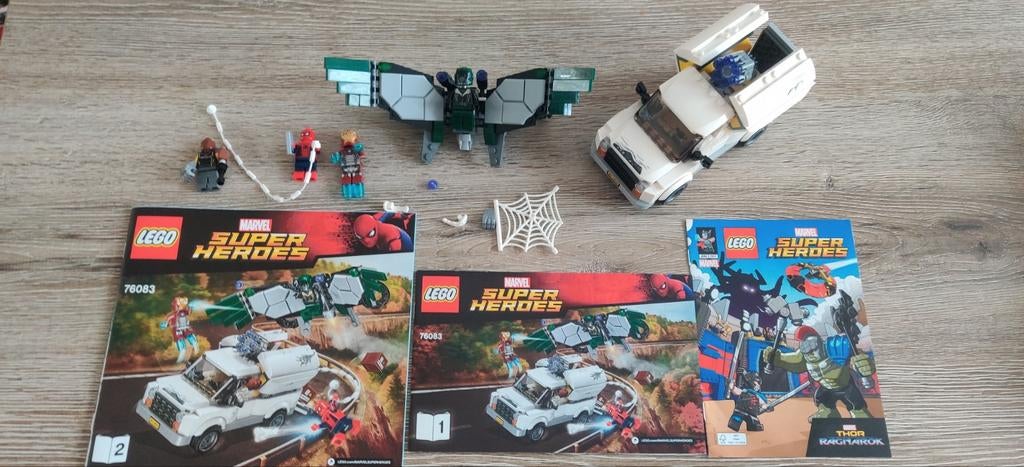 76083 - Beware of the Vulture, Marvel, Lego, Ophalen of Verzenden, Complete set