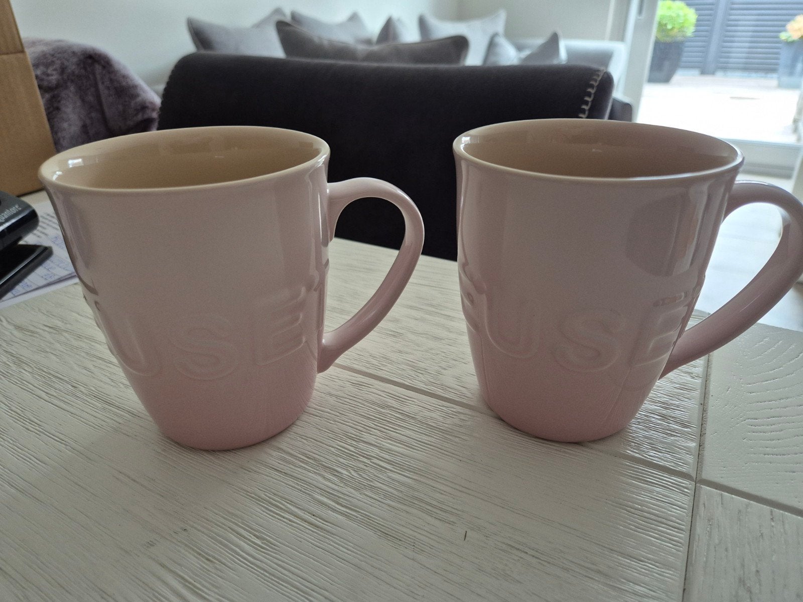 Le Creuset Mokken Roze 580 ml - Set van 2, Le Creuset, Overige typen, Nieuw, Ophalen of Verzenden