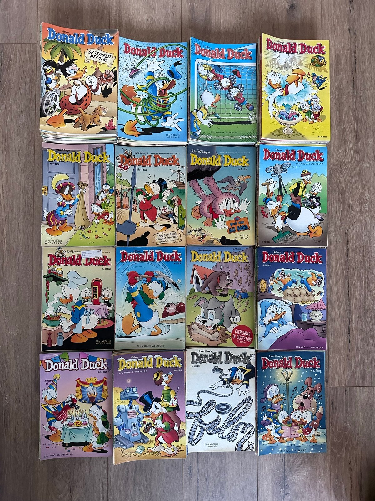 Grote collectie Donald Ducks uit diverse jaren., Boeken, Meerdere stripboeken, Ophalen of Verzenden, Zo goed als nieuw