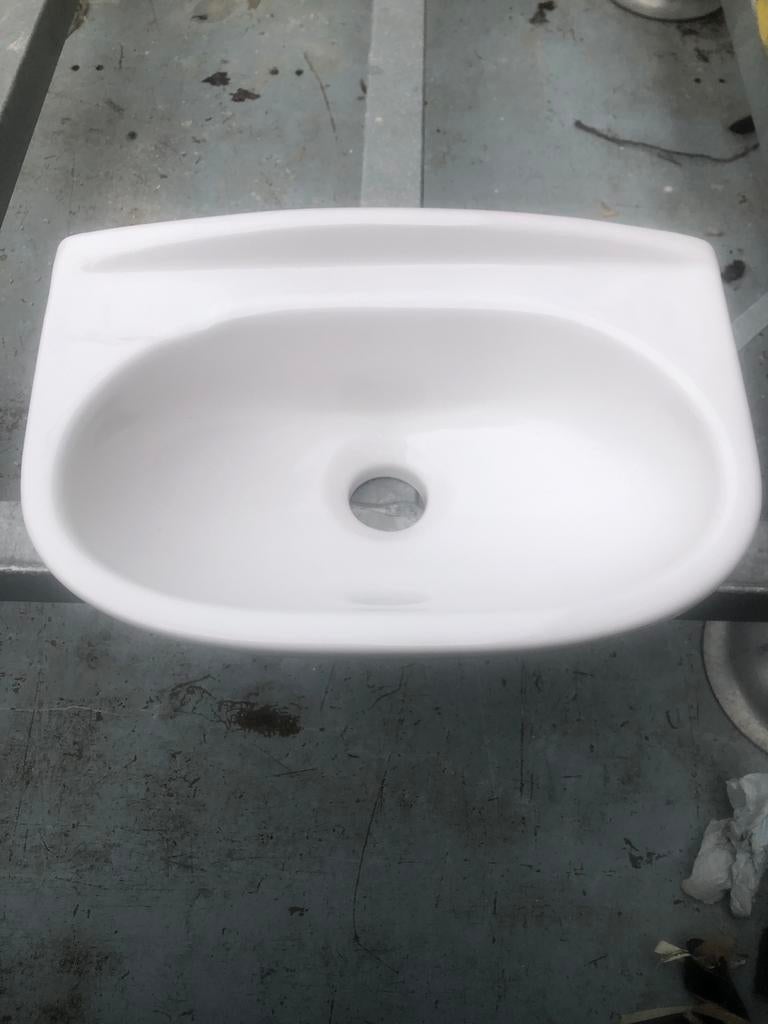 Wc fontein oud model, Ophalen of Verzenden, Gebruikt, Steen, Wastafel