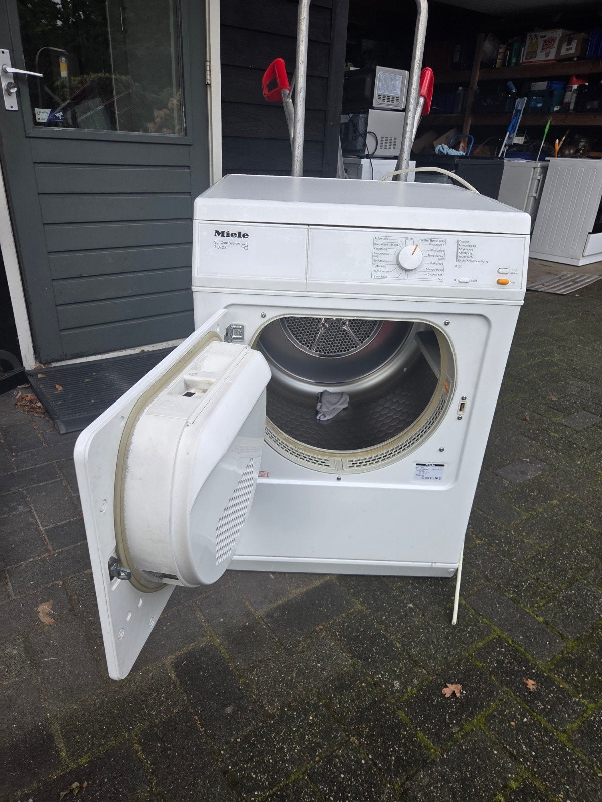 Foto 4 van Miele T 8703 SoftCare System Wasdroger - Gebruikt