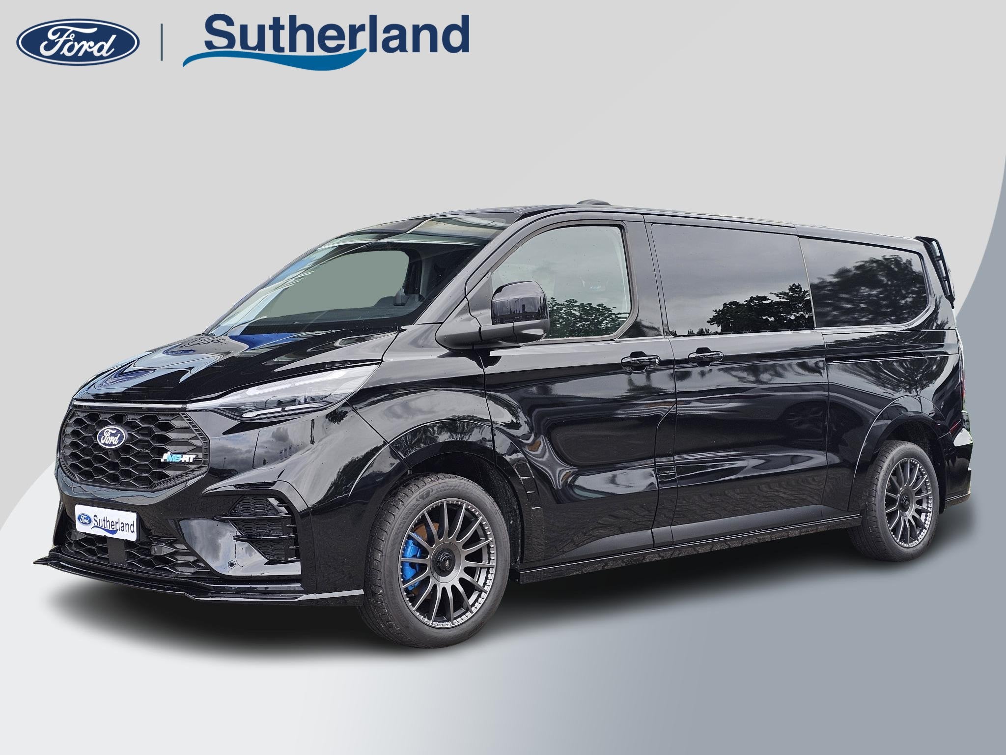 Ford E-Transit Custom 320 L2H1 MS-RT 71 kWh DC 280pk | Ford, Auto's, Automaat, 274 km, Achterwielaandrijving, Gebruikt