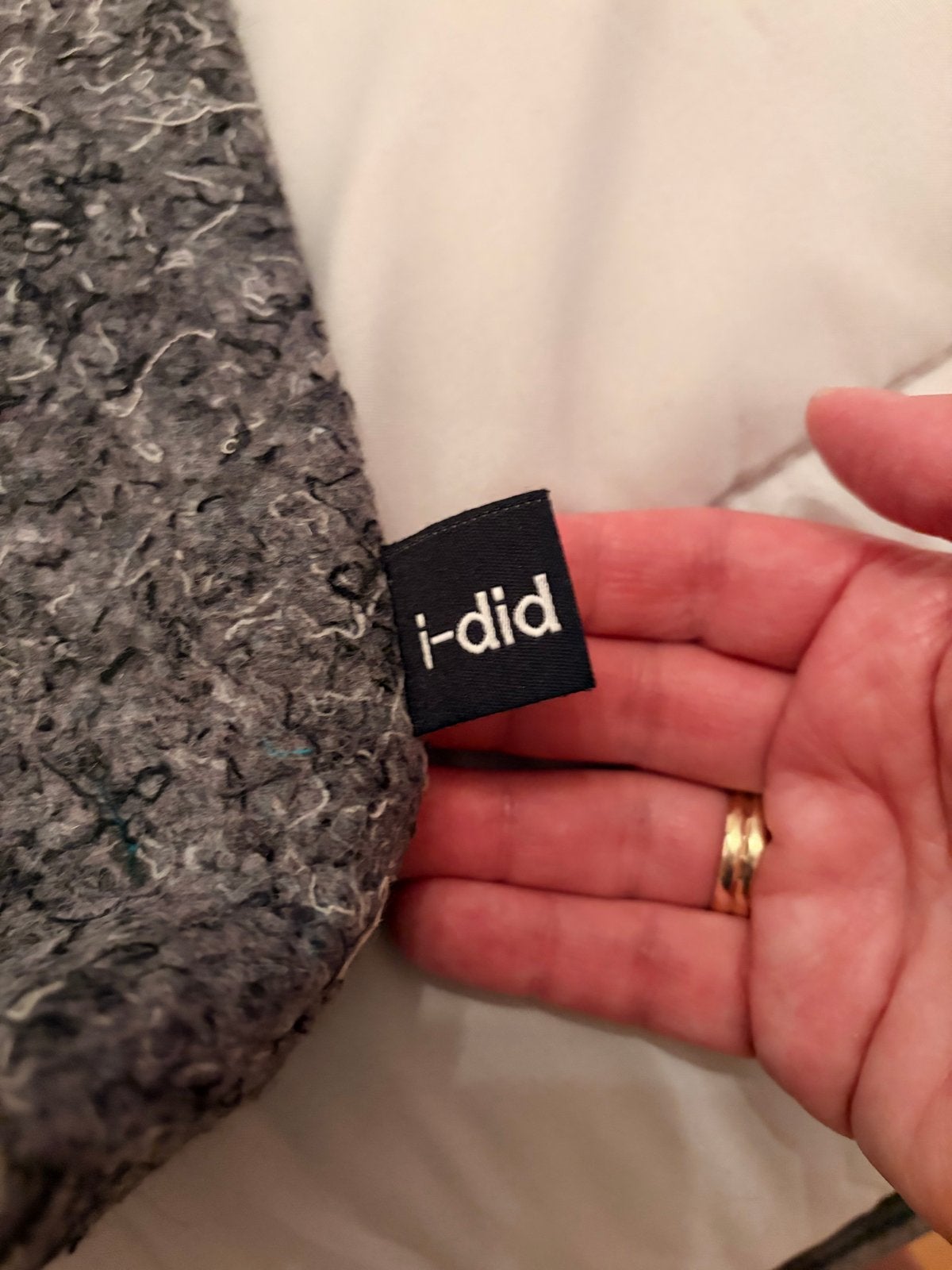 i-did Shopper / Handtas - Grijs - Zo goed als nieuw, Ophalen of Verzenden, Zo goed als nieuw, Grijs, Shopper