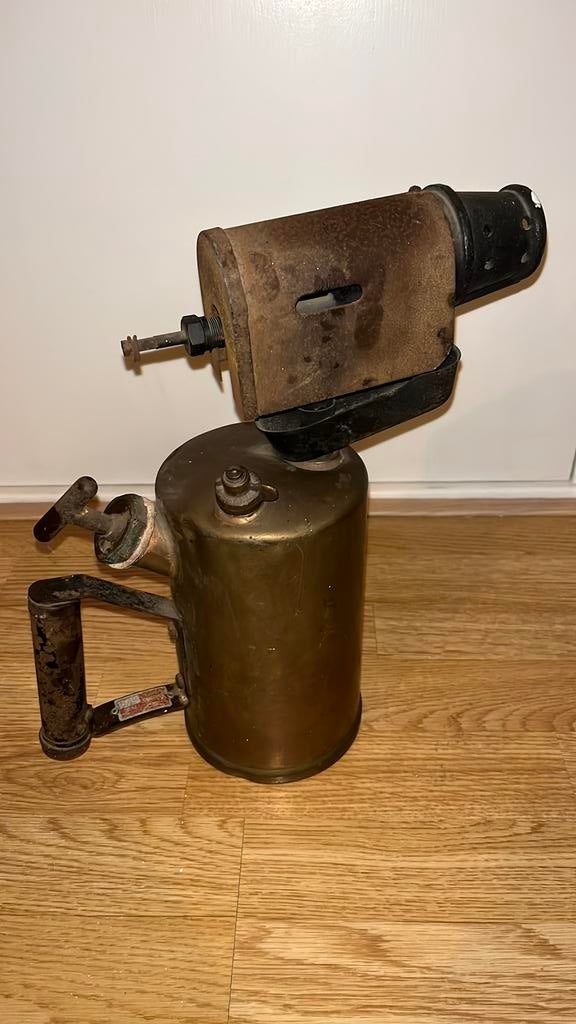 Antieke vintage vulcano brander nr 571, Ophalen of Verzenden