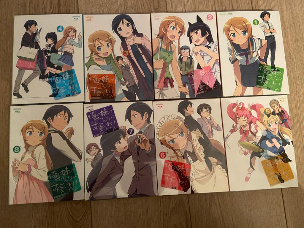 Oreimo My Little Sister Can’t Be This Cute Limited Blurays!, Cd's en Dvd's, Blu-ray, Ophalen of Verzenden, Zo goed als nieuw