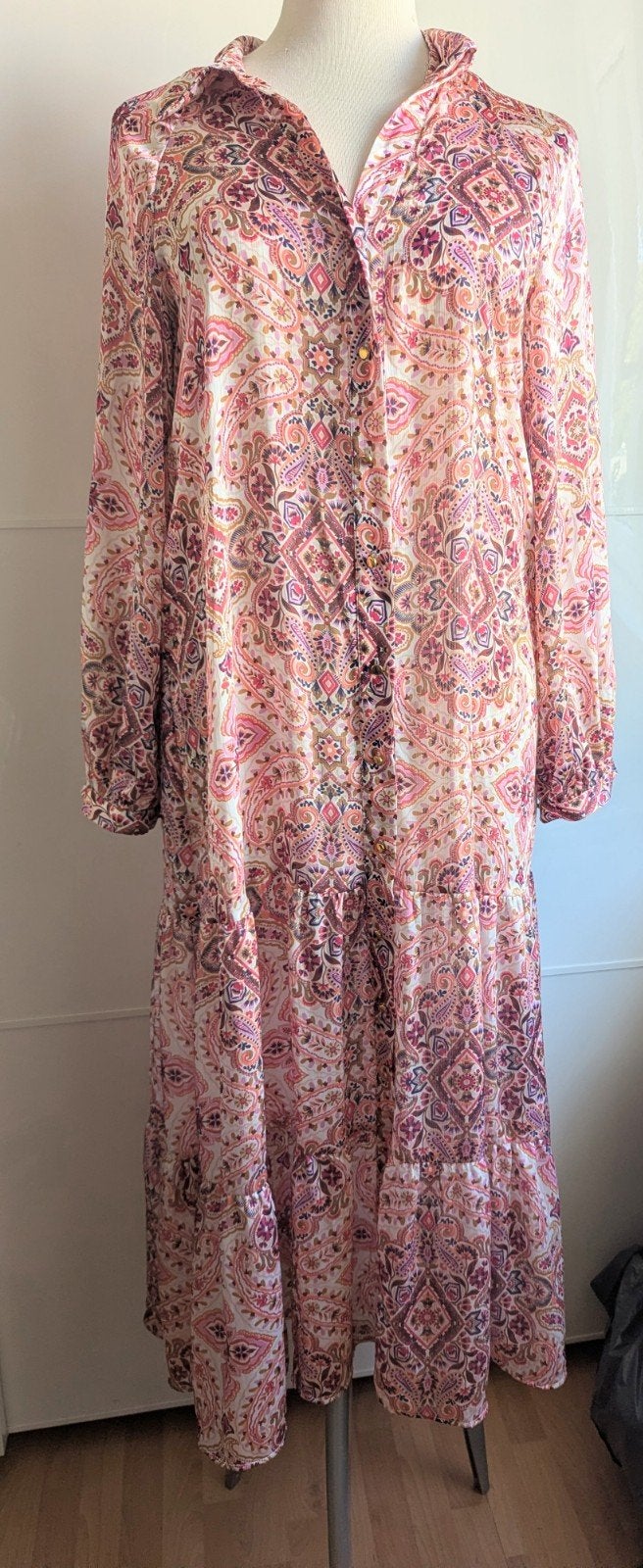 Zara maxi jurk maat xl valt als xxl, Kleding | Dames, Jurken, Zara, Maat 46/48 (XL) of groter, Ophalen of Verzenden, Zo goed als nieuw