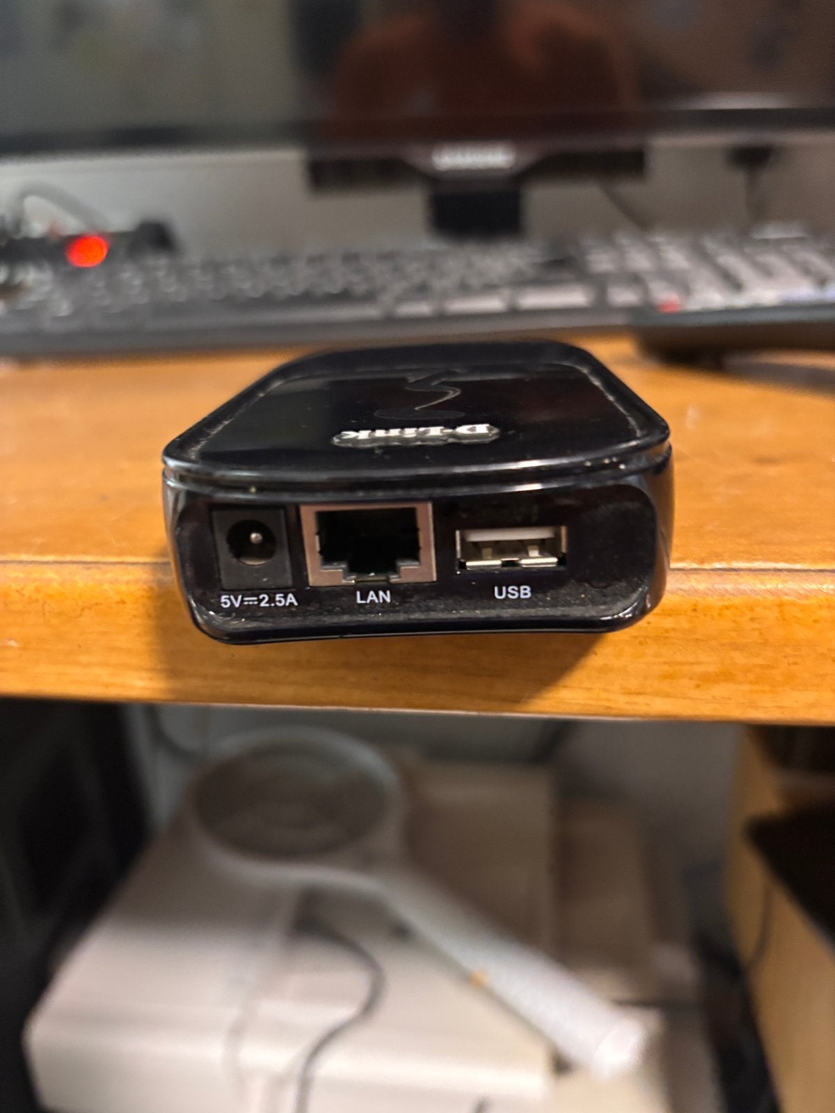 D-Link print server, Ophalen of Verzenden, Gebruikt, Router