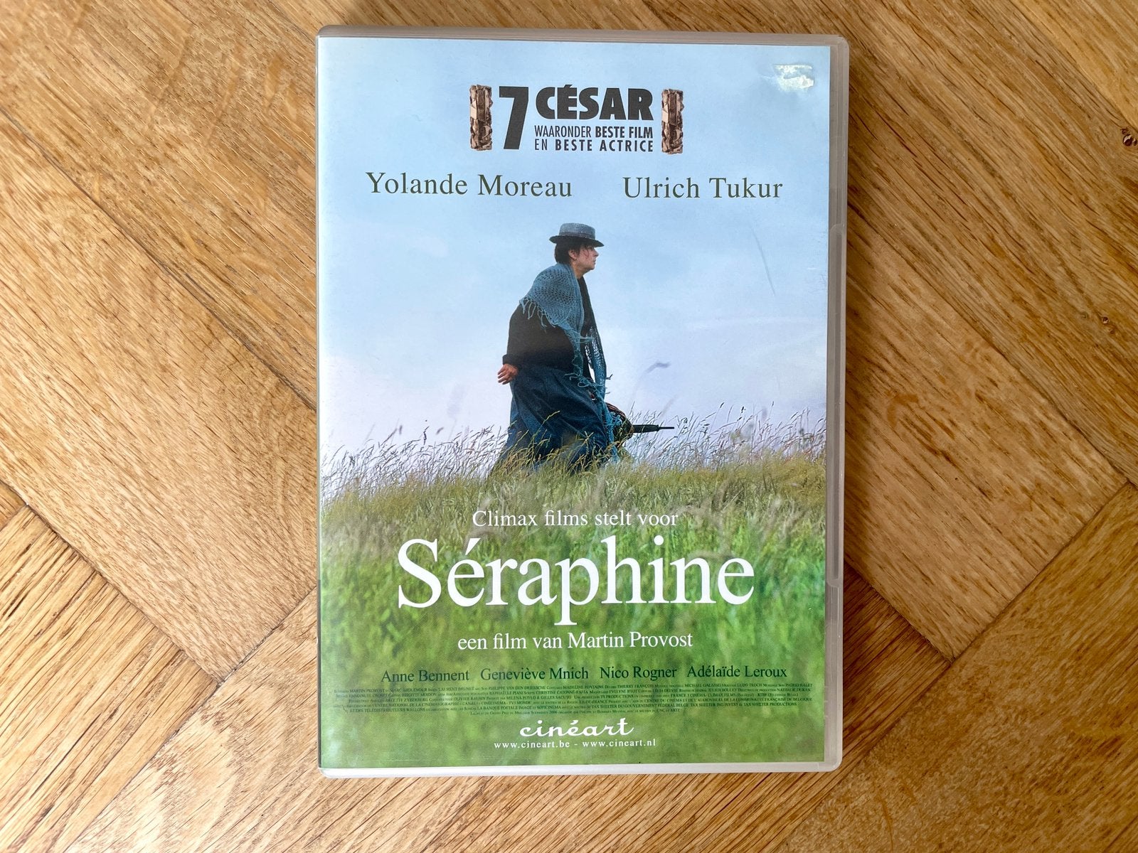 Séraphine (2008) op DVD (nette staat, met NL), Alle leeftijden, Nederlands, Frankrijk, Ophalen of Verzenden