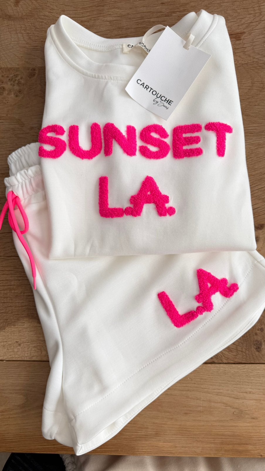 NIEUW: Cartouche zomer sweatset/2-pieces, Ophalen of Verzenden, Nieuw