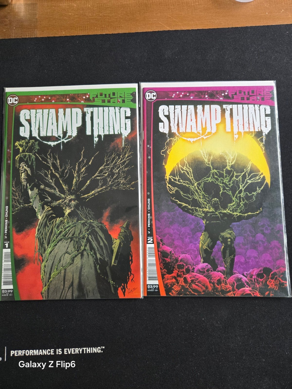 Future State: Swamp Thing #1 & #2 DC Comics, Meerdere stripboeken, Ophalen of Verzenden, Zo goed als nieuw, Ram V, Mike Perkins, June Chung